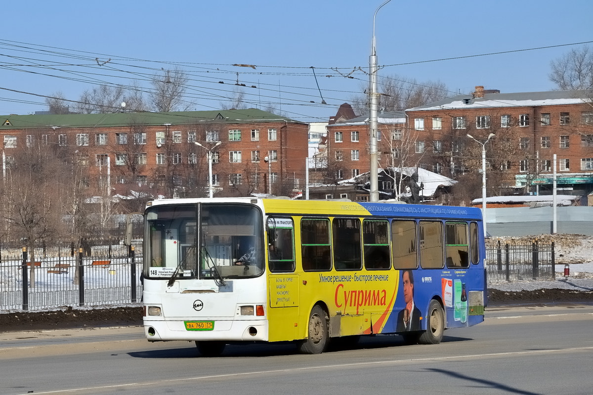 Тульская область, ЛиАЗ-5256.45 № ВА 760 71