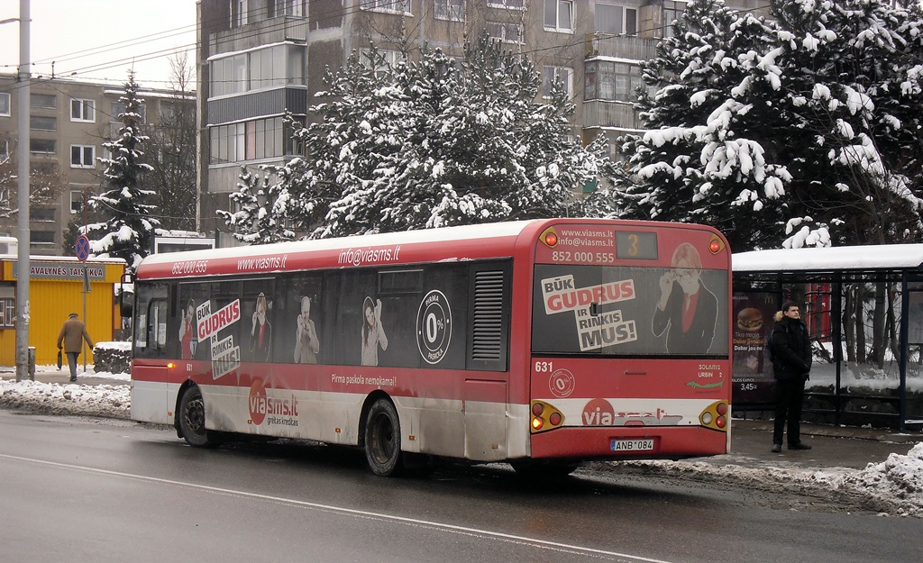 Литва, Solaris Urbino II 12 № 631