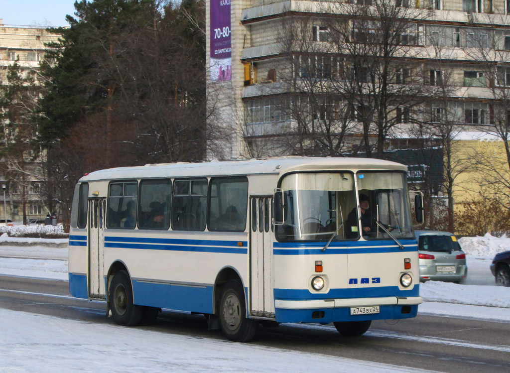 Красноярский край, ЛАЗ-695Н № А 743 ВХ 24