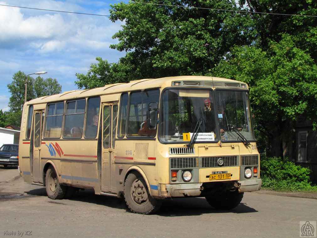 Новгородская область, ПАЗ-4234 № 208