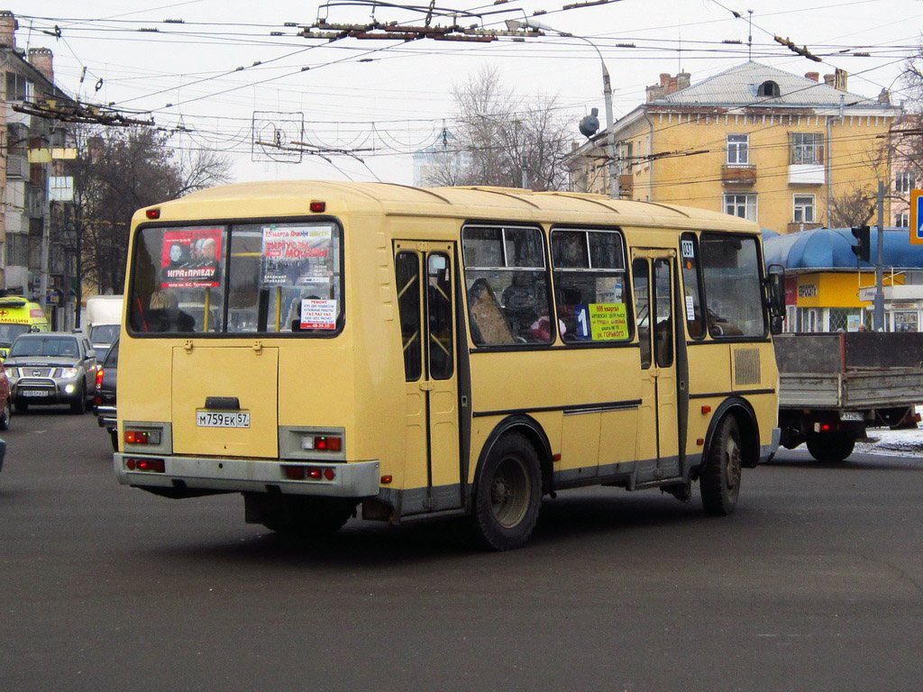 Oryol region, PAZ-32054-07 Nr. М 759 ЕК 57