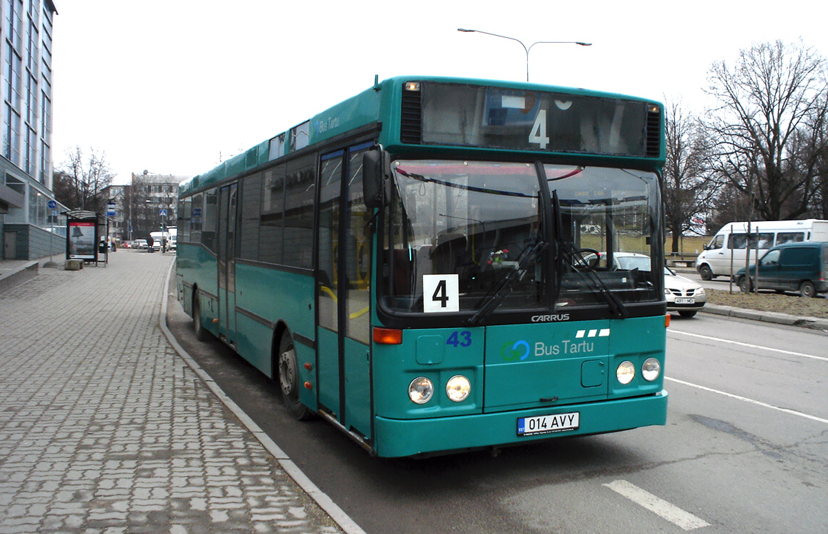 Эстония, Carrus K204 City L № 43