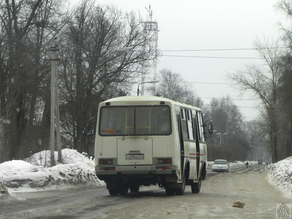 Новгородская область, ПАЗ-32054 № 14