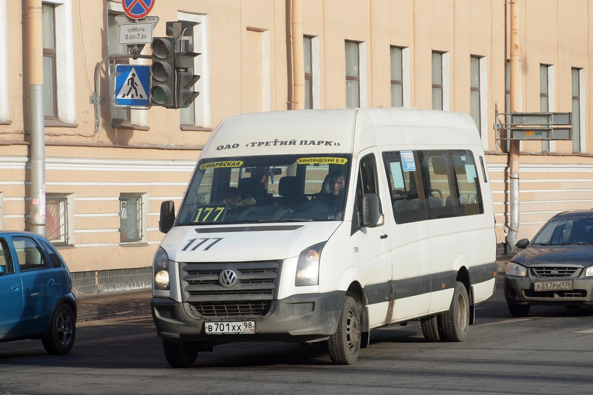 Sankt Petersburg, BTD-2219 (Volkswagen Crafter) Nr. В 701 ХХ 98