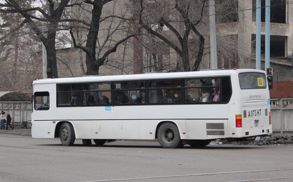 Алматы, Daewoo BS106 (СемАЗ) № 596