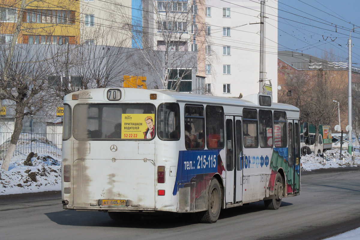 Пензенская область, Mercedes-Benz O305 № АТ 445 58