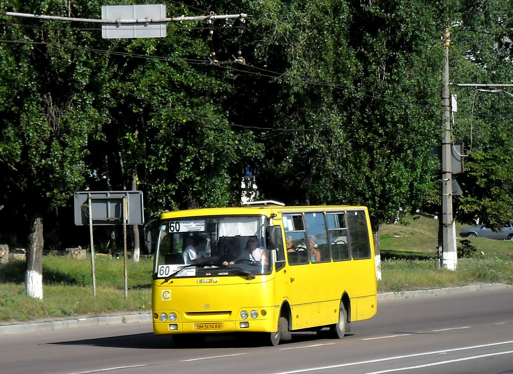 Sumy region, ChA A09302 Nr. BM 3614 AA