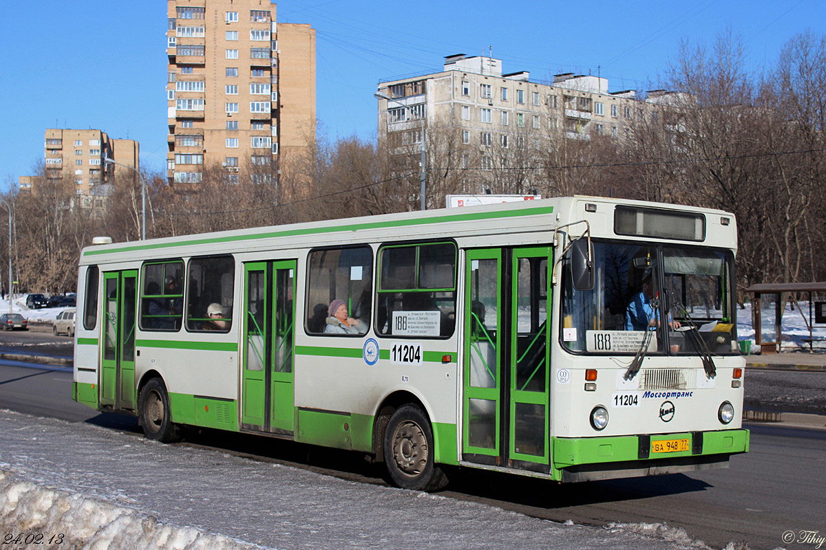 Москва, ЛиАЗ-5256.25 № 11204