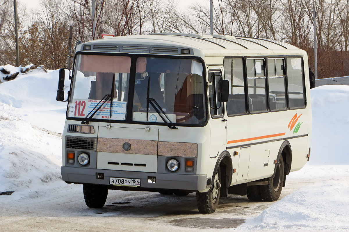 Новосибирская область, ПАЗ-32054 № В 708 РУ 154