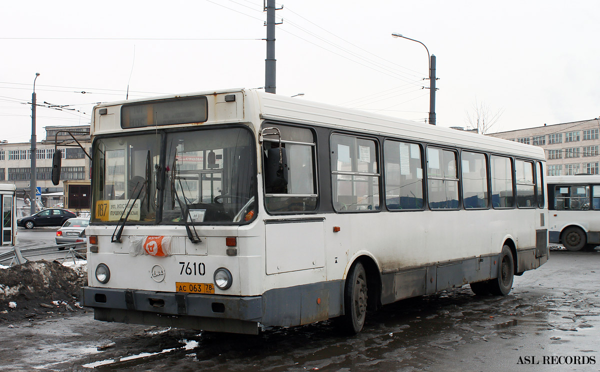 Санкт-Петербург, ЛиАЗ-5256.25 № 7610