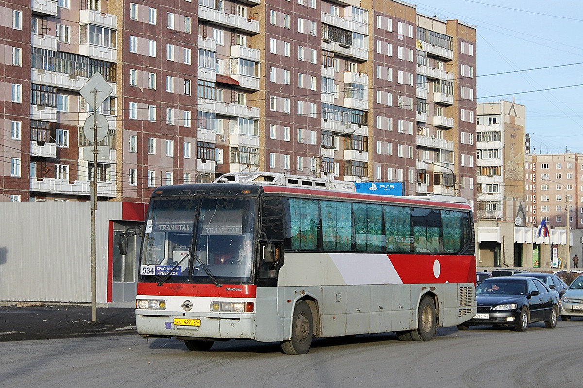 Krasnoyarsk region, SsangYong TransStar # АО 422 24