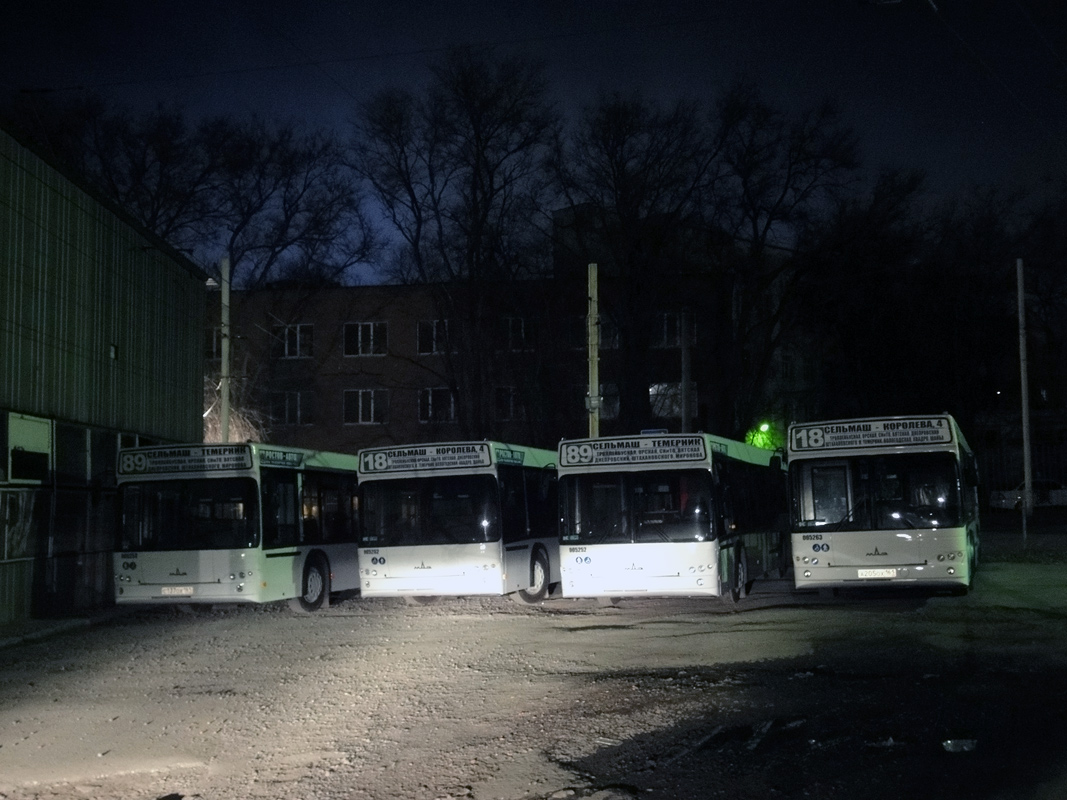 Rosztovi terület — Bus depots