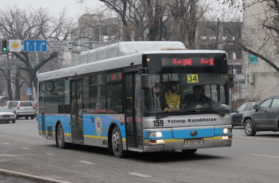 Алматы, Yutong ZK6120HGM № 159