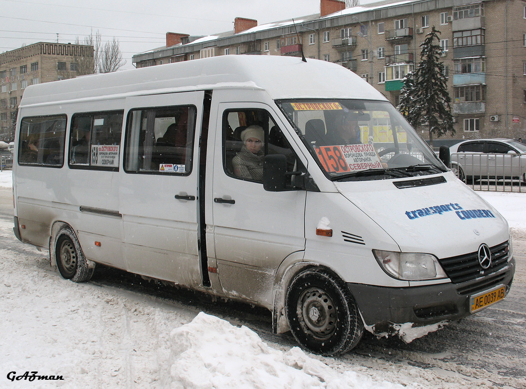 Днепропетровская область, Mercedes-Benz Sprinter W906 313CDI № AE 0039 AB