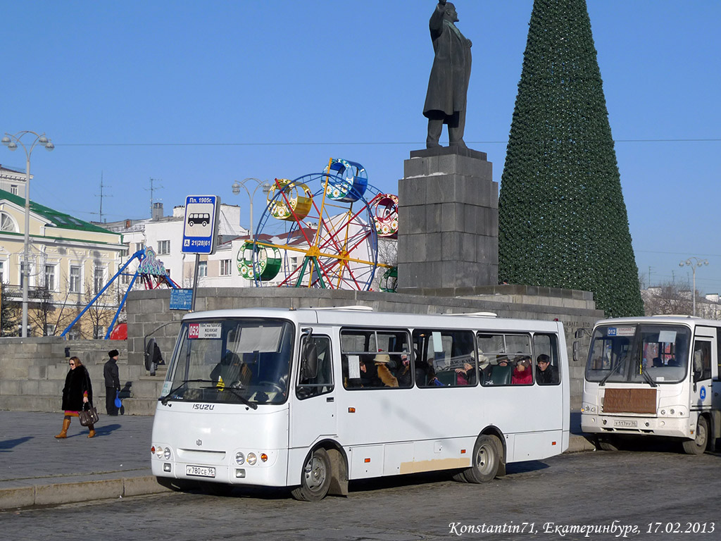 Свердловская область, ЧА A09204 № У 780 СЕ 96