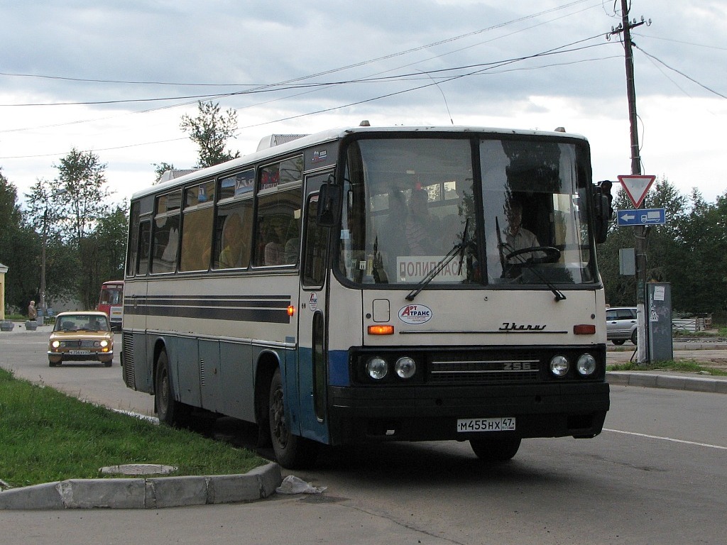 Ленинградская область, Ikarus 256.75 № М 455 НХ 47