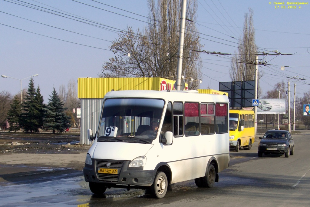 Кировоградская область, БАЗ-2215 "Дельфин" № BA 1421 AA