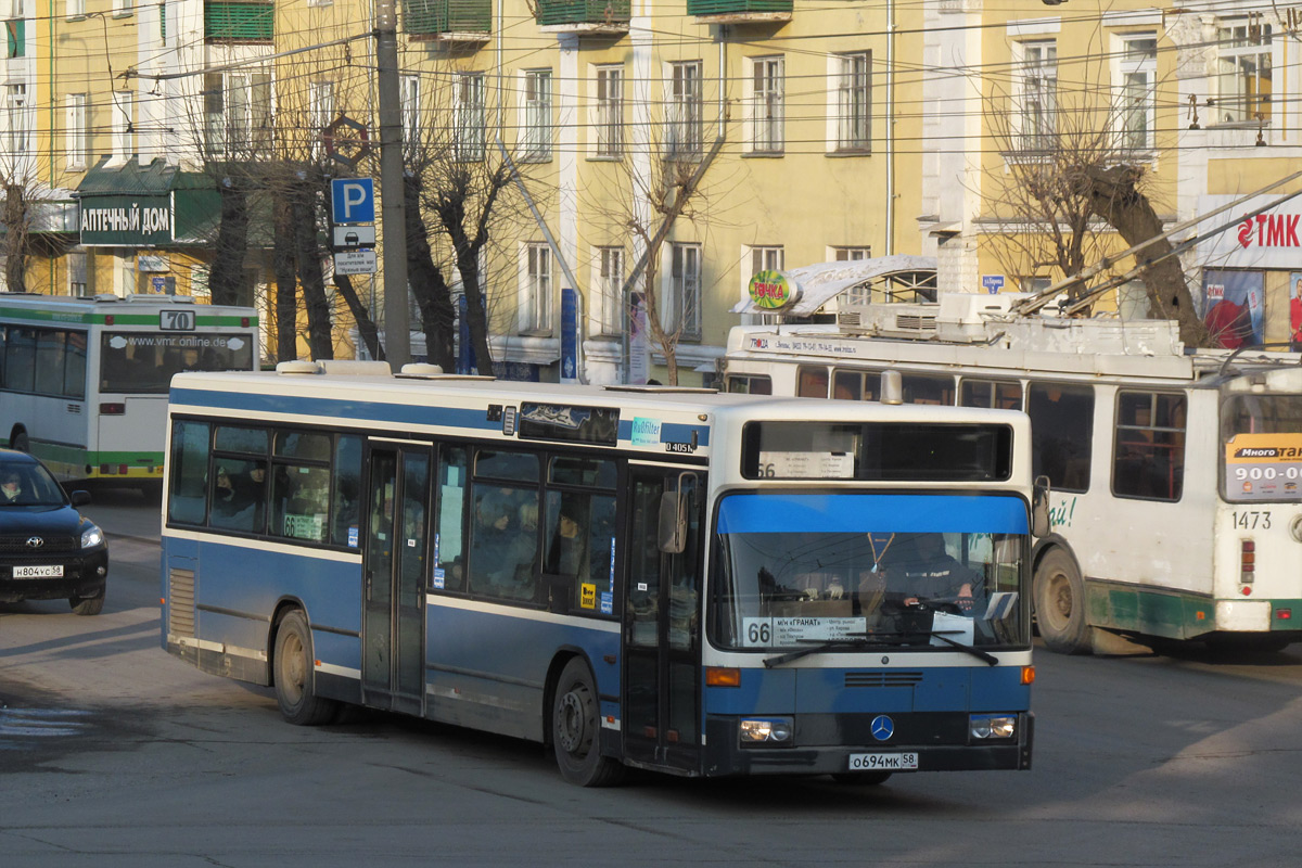 Пензенская область, Mercedes-Benz O405N2 № О 694 МК 58