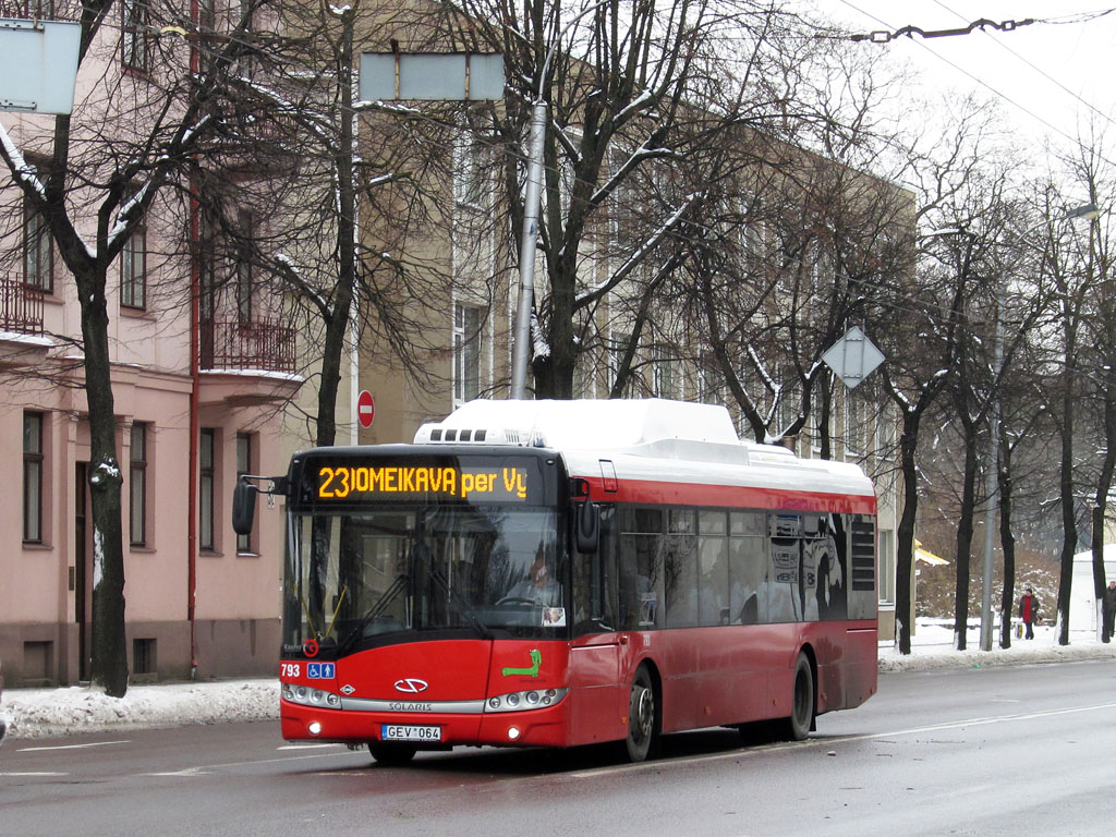 Литва, Solaris Urbino III 12 CNG № 793