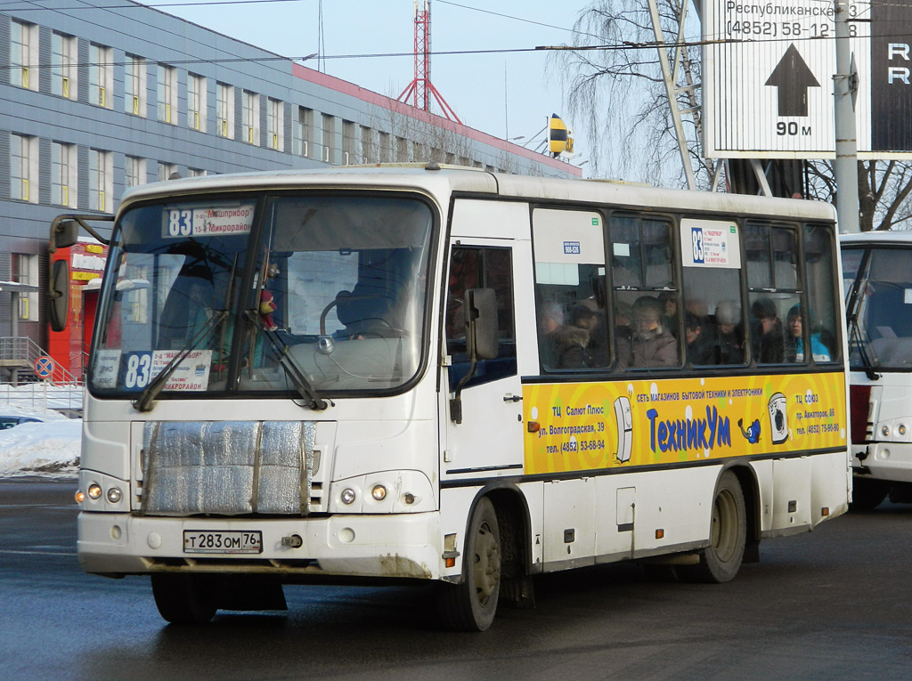 Ярославская область, ПАЗ-320402-03 № Т 283 ОМ 76