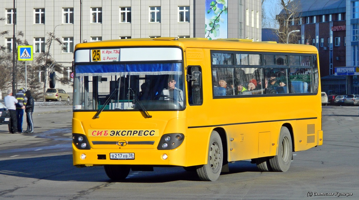 Иркутская область, Daewoo BS090 Royal Midi (Ulsan) № В 217 ХВ 38