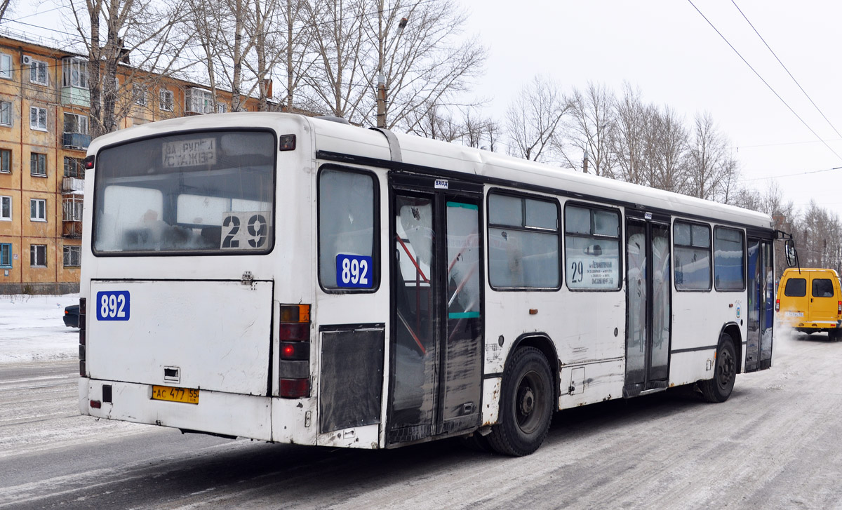 Омская область, Mercedes-Benz O345 № 892