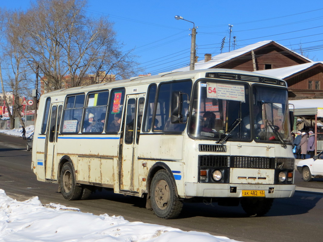 Кировская область, ПАЗ-4234 № АК 482 43