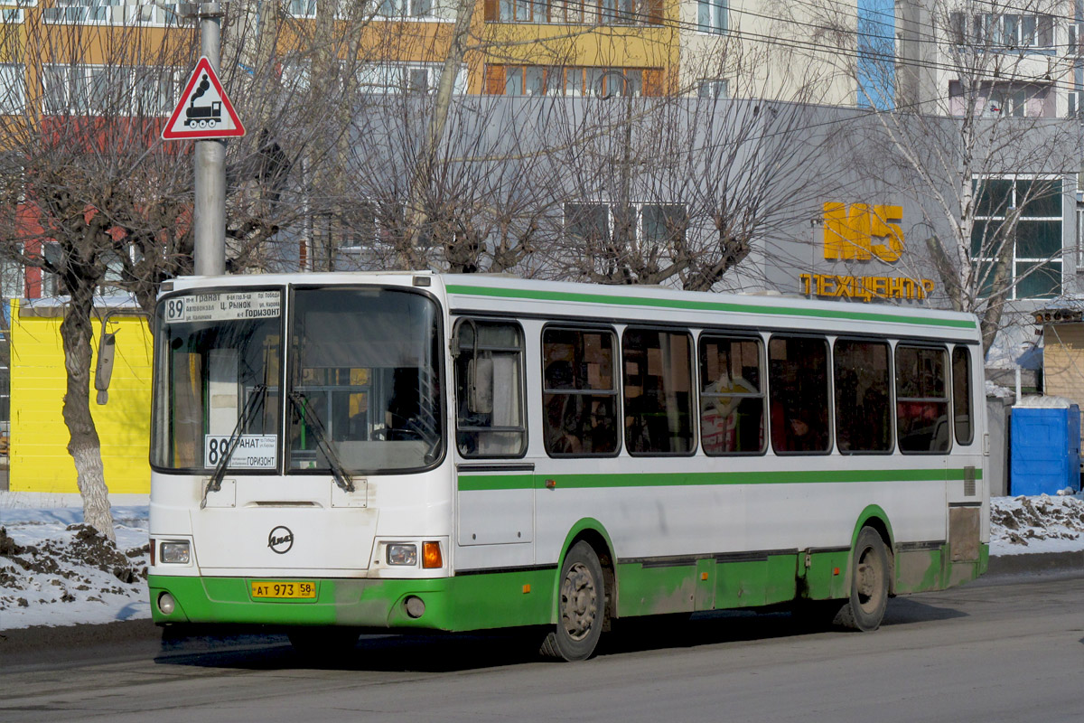 Пензенская область, ЛиАЗ-5256.45 № АТ 973 58