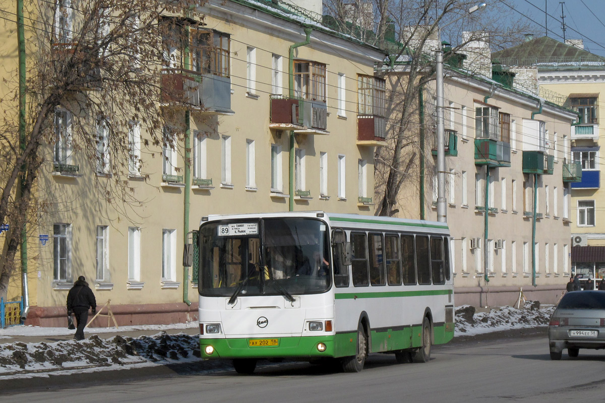 Пензенская область, ЛиАЗ-5256.46 № АУ 202 58