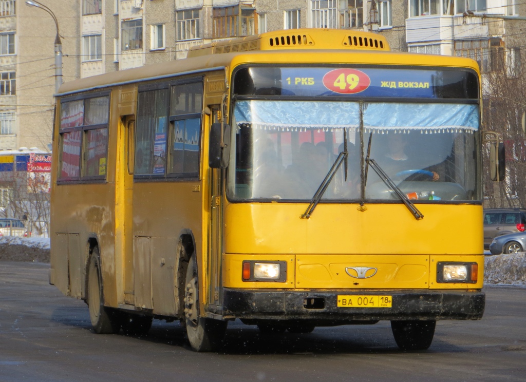 Удмуртия, Daewoo BS106 Royal City (Busan) № ВА 004 18