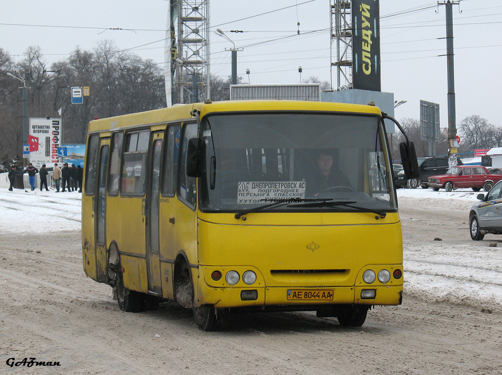 Dnepropetrovsk region, Bogdan A09202 Nr. AE 8044 AA