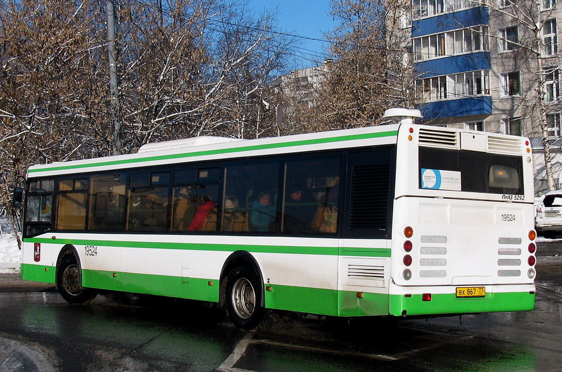 Москва, ЛиАЗ-5292.21 № 19524