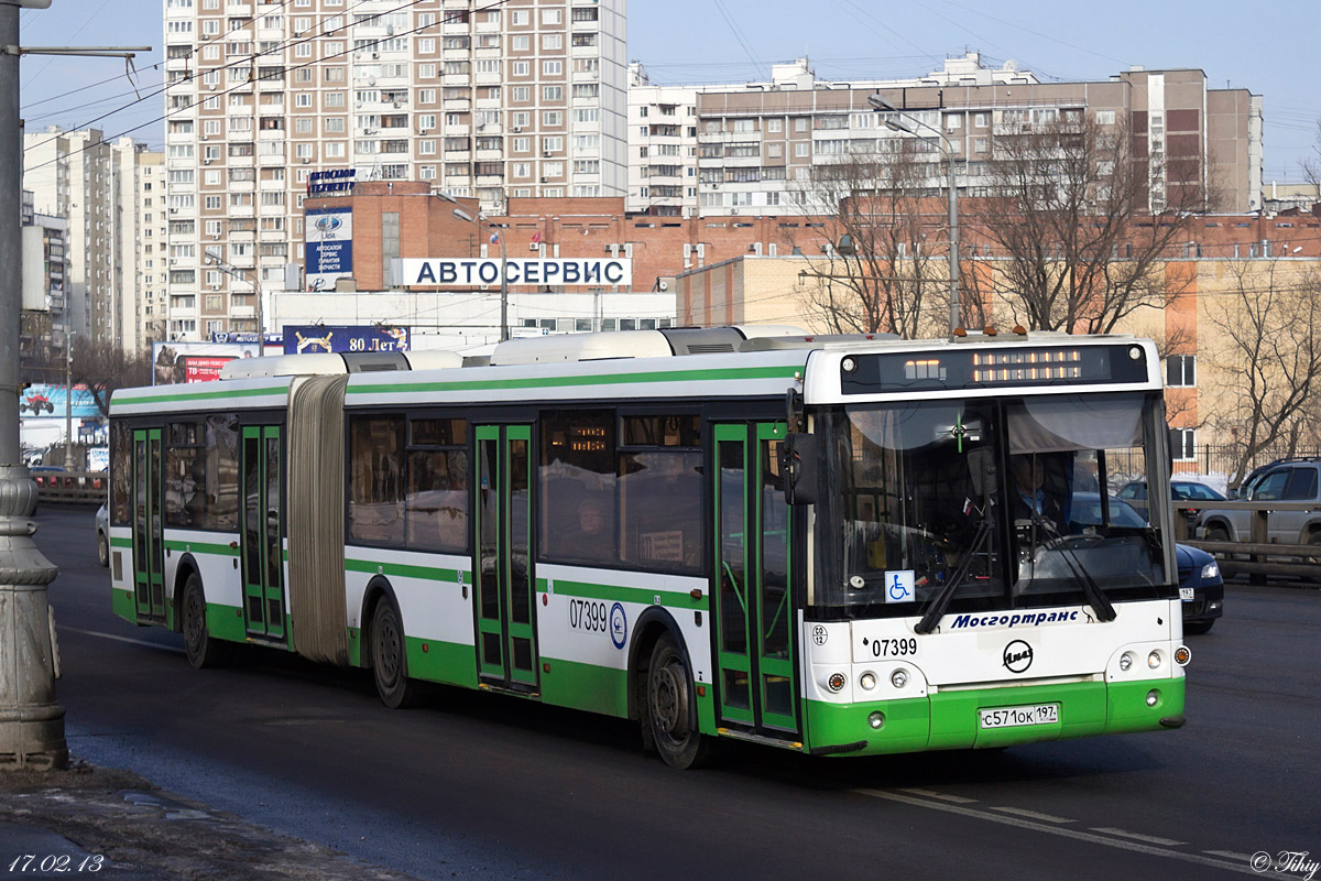 Москва, ЛиАЗ-6213.21 № 07399