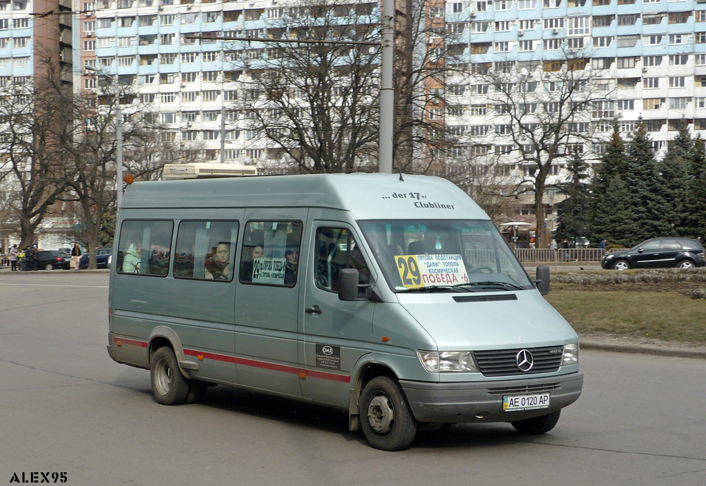 Днепропетровская область, Mercedes-Benz Sprinter W904 412D № AE 0120 AP