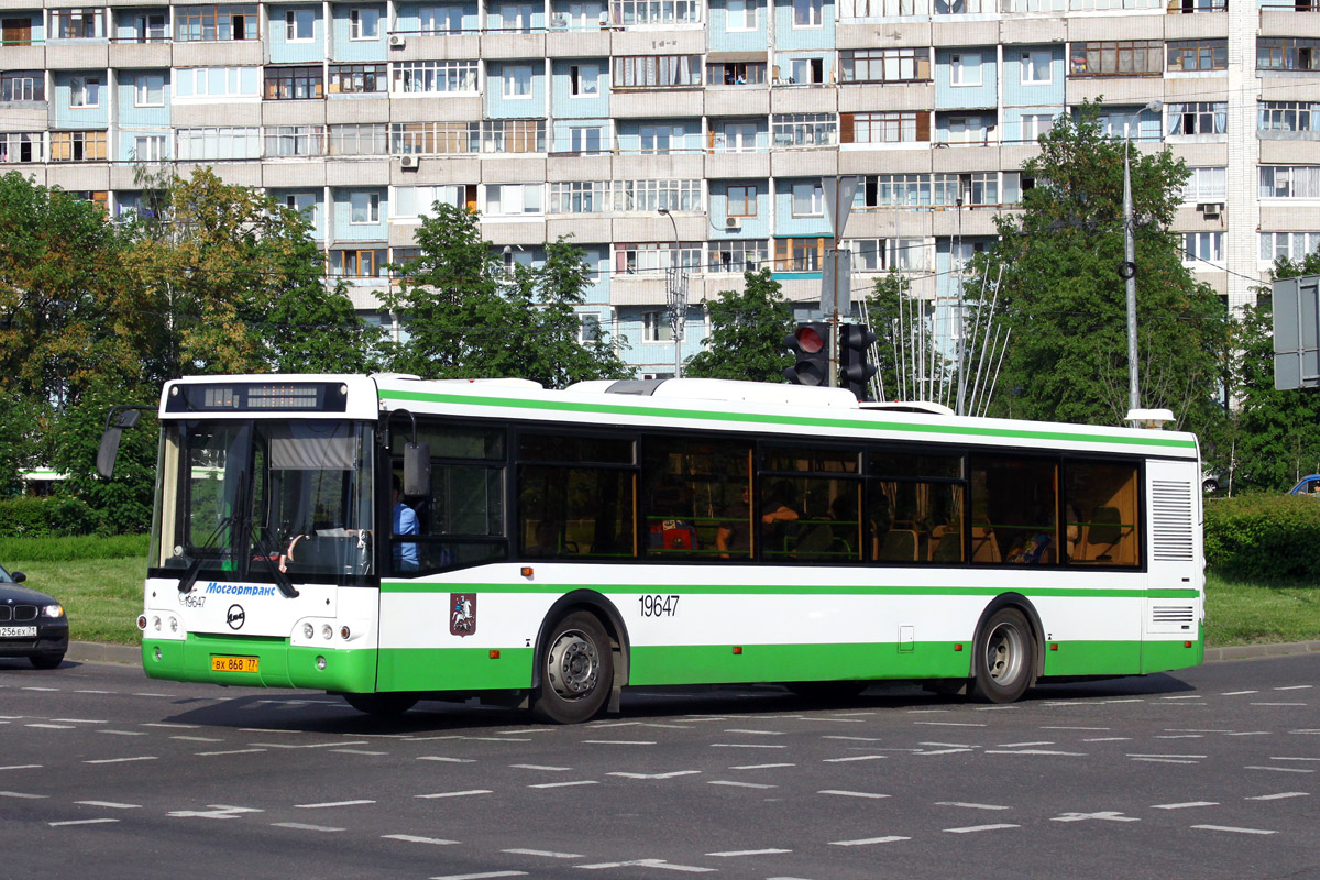 Москва, ЛиАЗ-5292.21 № 19647