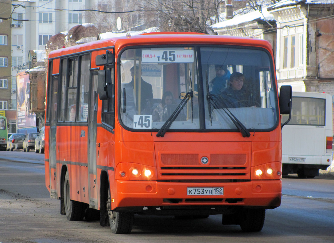 Нижегородская область, ПАЗ-320402-05 № К 753 УН 152