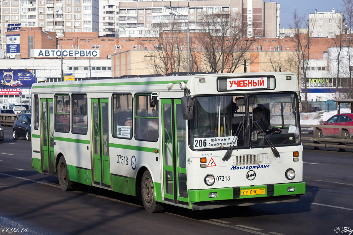 Moskau, LiAZ-5256.25 Nr. 07318