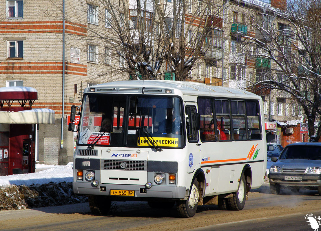 Нижегородская область, ПАЗ-32054 № АУ 565 52