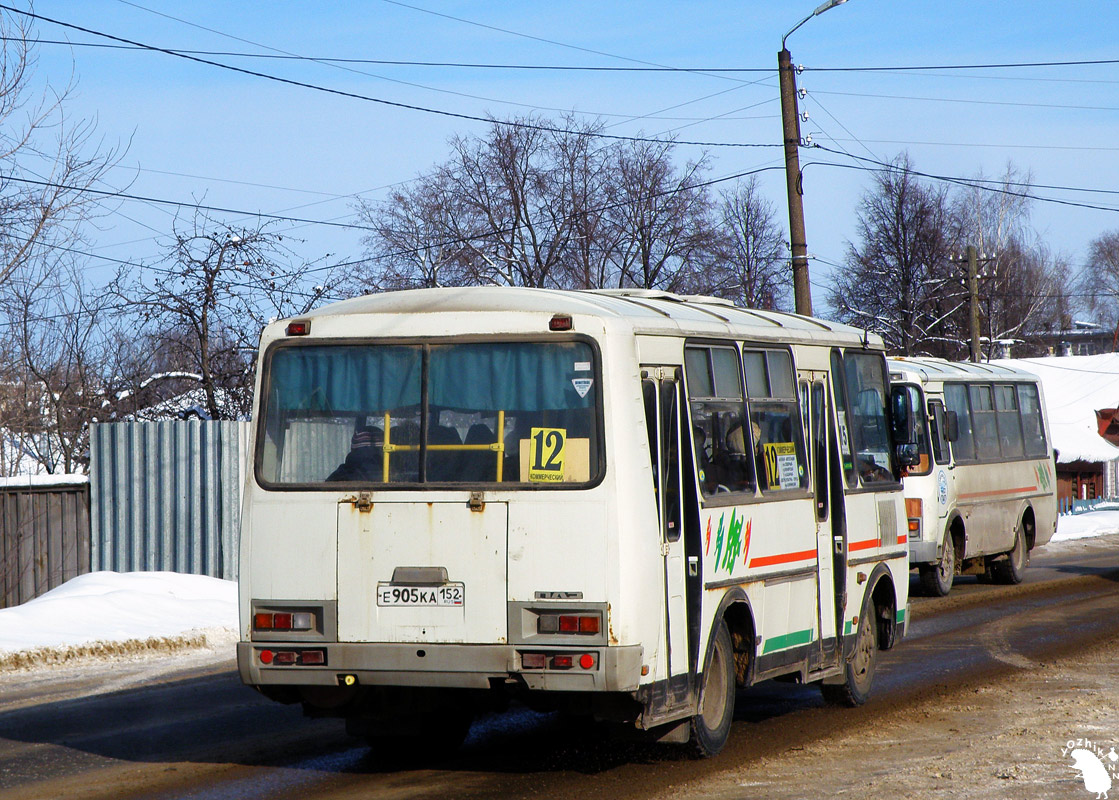 Нижегородская область, ПАЗ-32054 № Е 905 КА 152