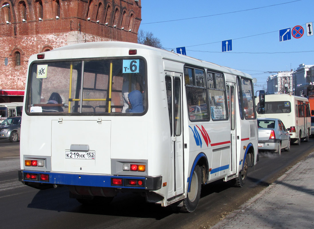 Нижегородская область, ПАЗ-32054 № К 219 НК 152