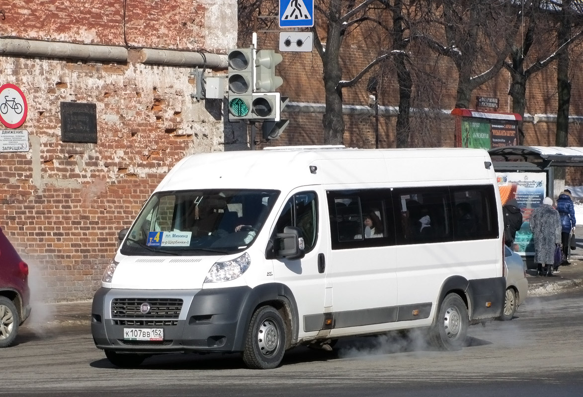 Нижегородская область, Нижегородец-FST613 (FIAT Ducato) № К 107 ВВ 152