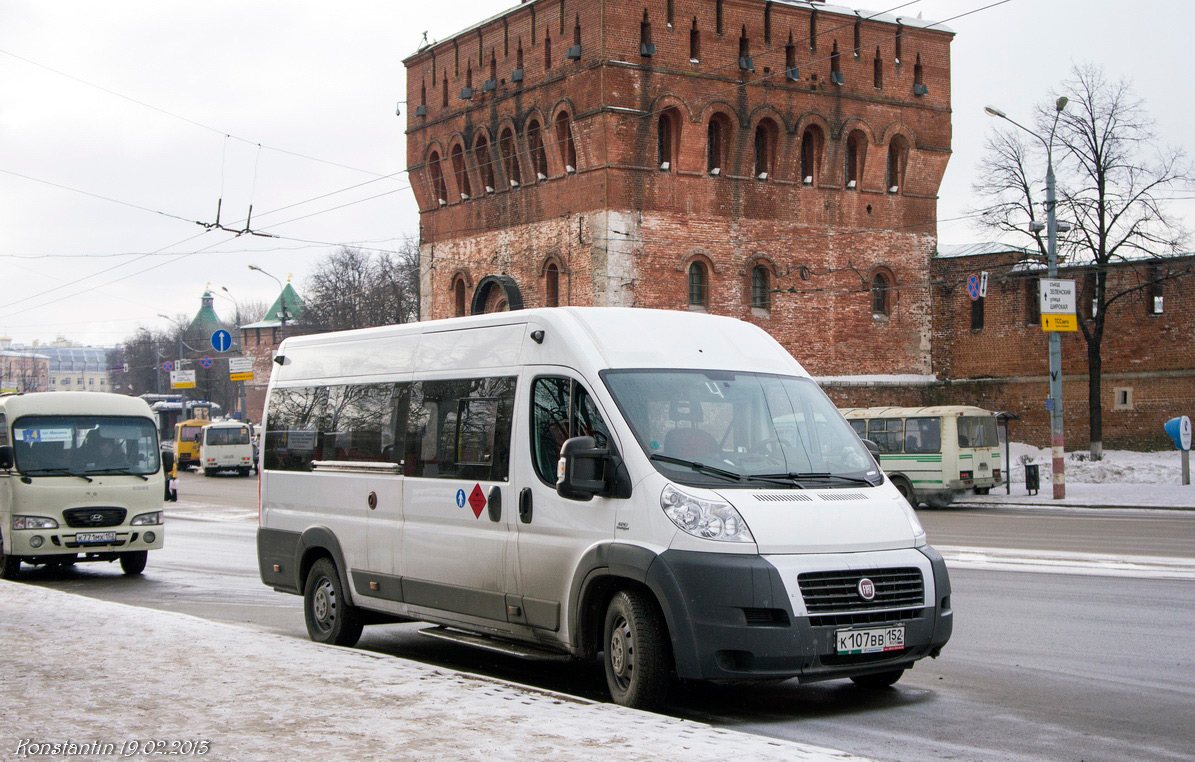 Нижегородская область, Нижегородец-FST613 (FIAT Ducato) № К 107 ВВ 152