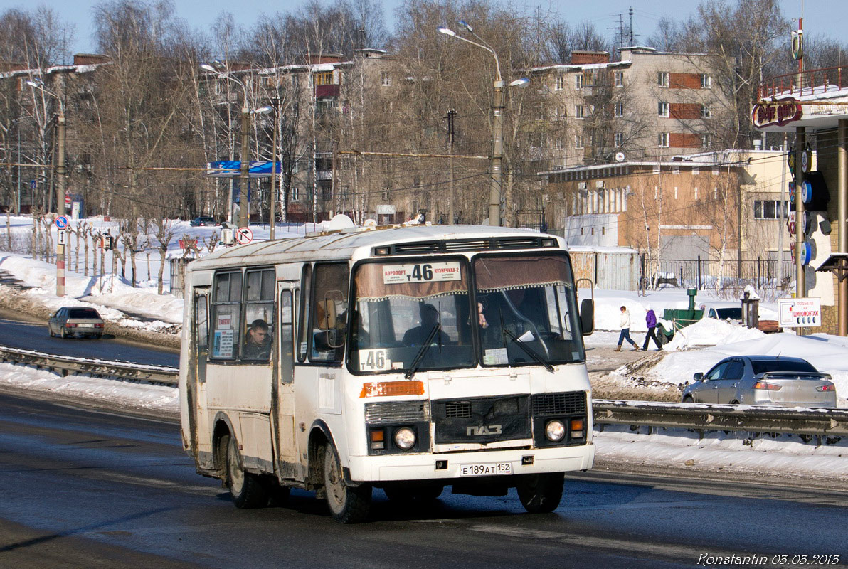 Нижегородская область, ПАЗ-32054 № Е 189 АТ 152