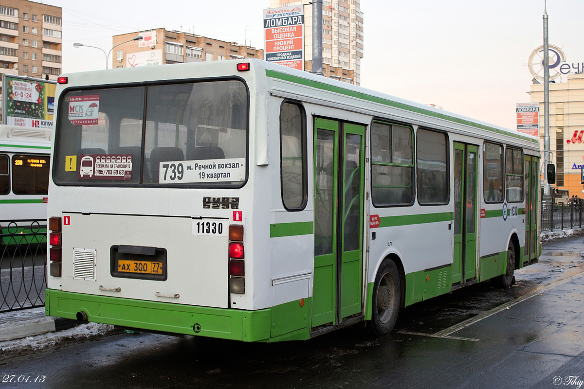 Moskau, LiAZ-5256.25 Nr. 11330