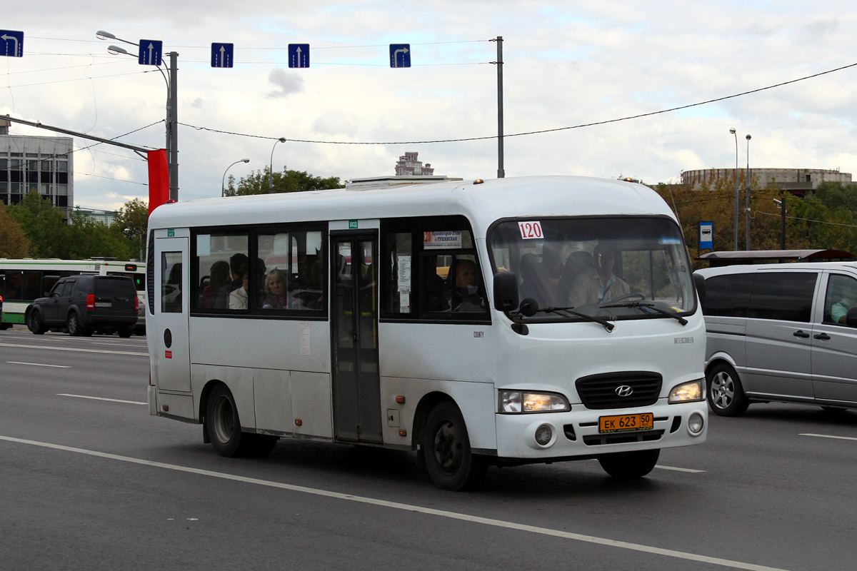 Moscow region, Hyundai County LWB C09 (TagAZ) # ЕК 623 50