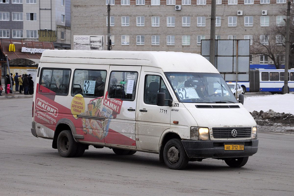 Новгородская область, Volkswagen LT46 № 7711