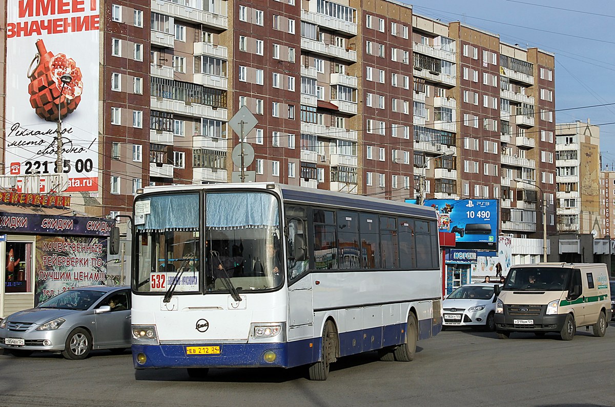 Красноярский край, ЛиАЗ-5256.23-01 (ГолАЗ) № ЕВ 212 24