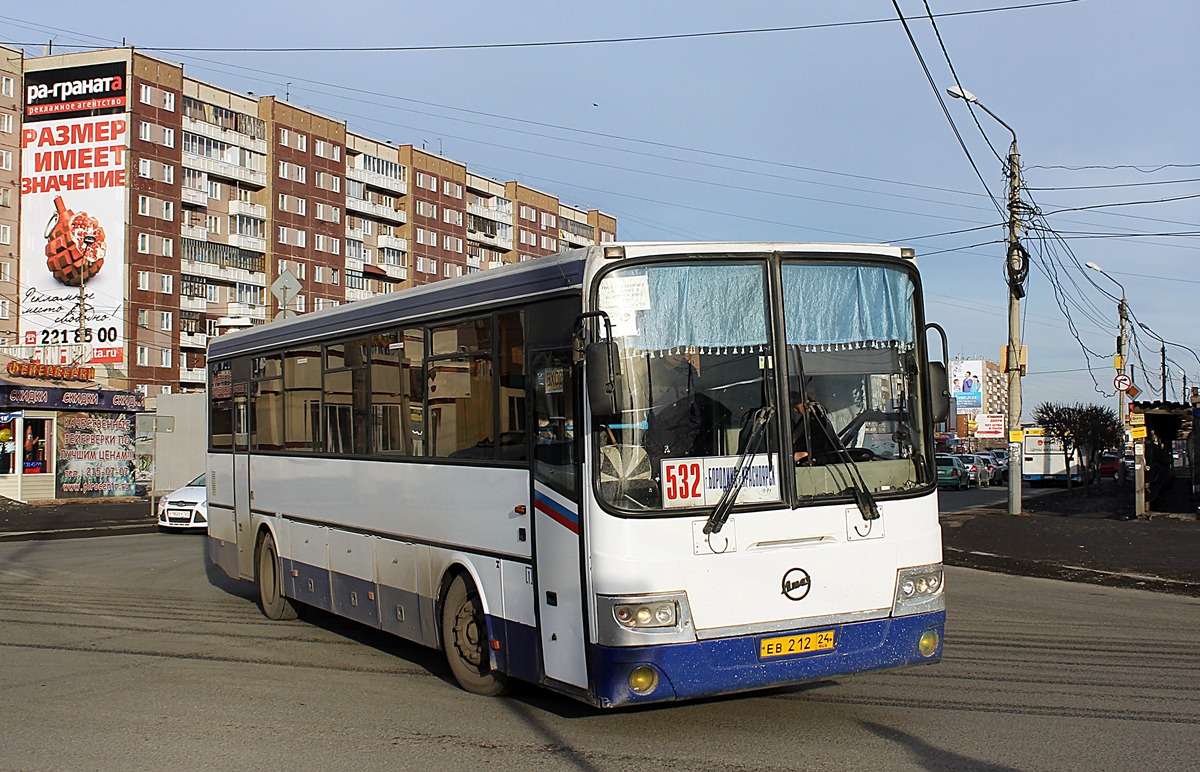 Красноярский край, ЛиАЗ-5256.23-01 (ГолАЗ) № ЕВ 212 24