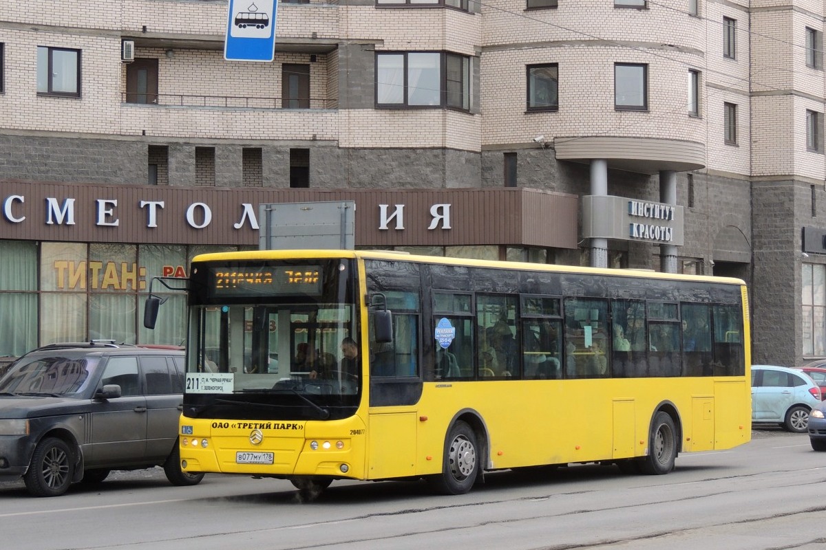 Санкт-Петербург, Golden Dragon XML6125CR № В 077 МУ 178