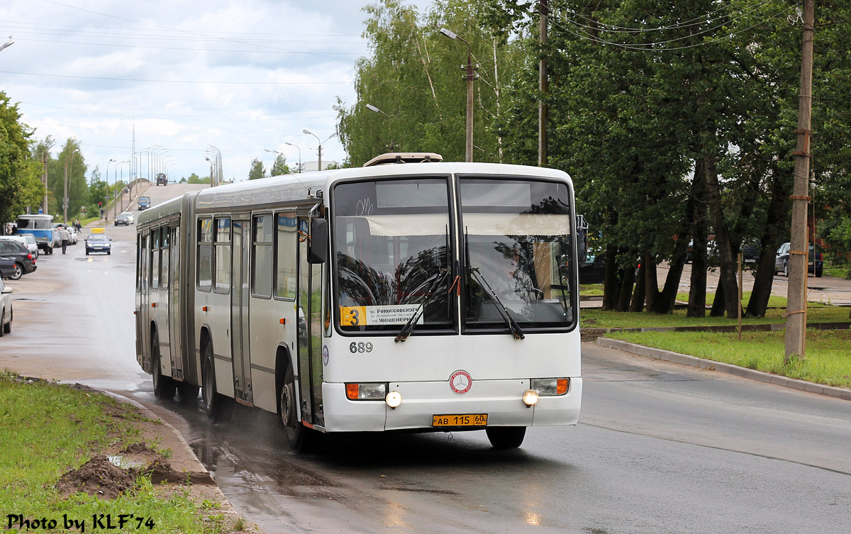 Псковская область, Mercedes-Benz O345G № 689